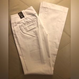 NWT The Limited White Bootcut Pants